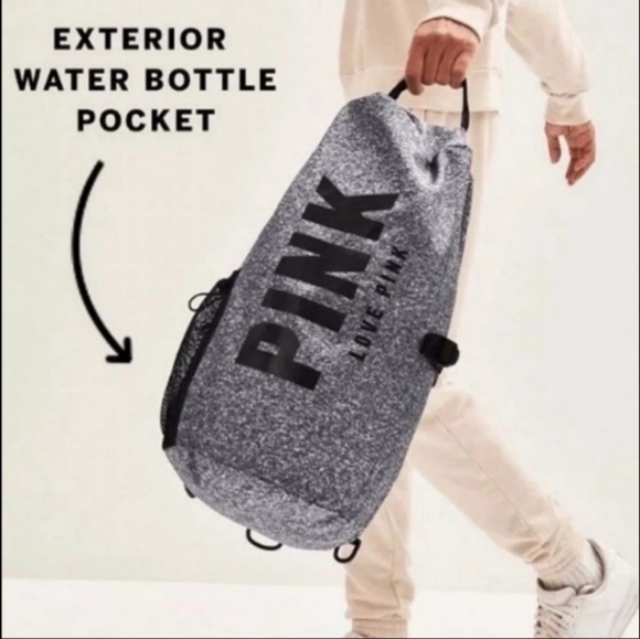 PINK Victorias Secret Convertible Campus Duffle NWT - Picture 4 of 8